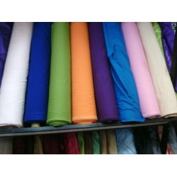Plain sheeting material